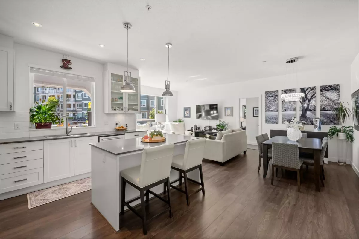 Living Room Photo of 416 16380 64 Avenue, Surrey, BC