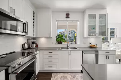 Kitchen Island Photo of 416 16380 64 Avenue, Surrey, BC