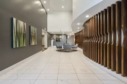 Aerial View of 210 3168 Riverwalk Avenue, Vancouver, BC