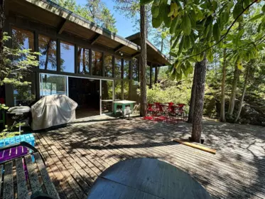 Front Yard Photo of DL 6593 Carlsen Islet Island, Nelson Island, BC