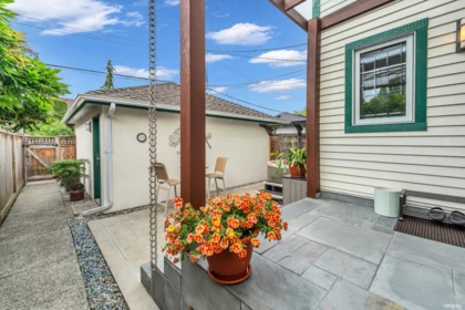 Backyard Photo of 1823 Creelman Avenue, Vancouver, BC