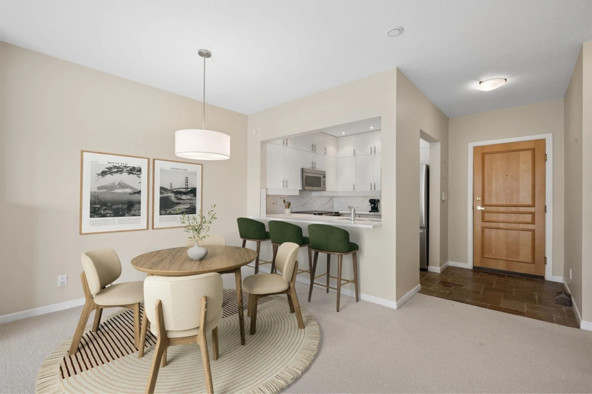 Dining Area Photo of 305 1990 E Kent Avenue South, Vancouver, BC