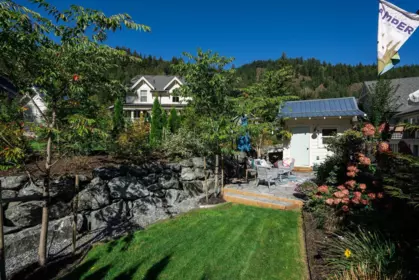 Aerial View of 1837 Frosst Creek Crossing, Cultus Lake, BC