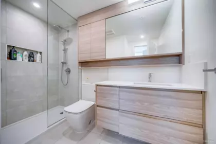 Guest Bathroom Photo of 205 585 Austin Avenue, Coquitlam, BC