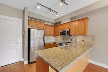 Kitchen Island Photo of 318 1336 Main Street, Squamish, BC