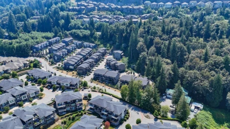 Aerial View of 3 43610 Chilliwack Mountain Road, Chilliwack, BC