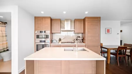 Kitchen Island Photo of 602 5629 Birney Avenue, Vancouver, BC