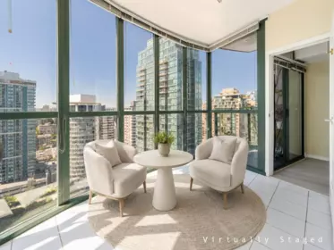 2603 1239 W Georgia Street, Vancouver, BC, Vancouver — Apartment/Condo for sale