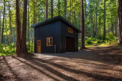 Exterior Rear Photo of 2-861 Bluff Road, Galiano Island, BC