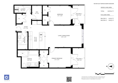Primary Bedroom Photo of 504 2780 Valley Centre Avenue, North Vancouver, BC