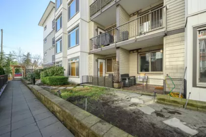 Outdoor Deck Photo of 115 11887 Burnett Street, Maple Ridge, BC