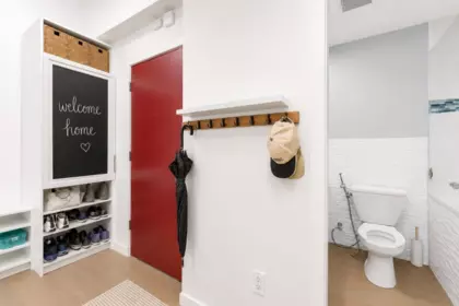 Powder Room Photo of 304 1420 E 7th Avenue, Vancouver, BC