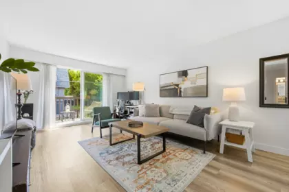 Living Room Photo of 203 270 W 3rd Street, North Vancouver, BC