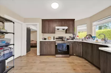 Aerial View of 15017 73a Avenue, Surrey, BC