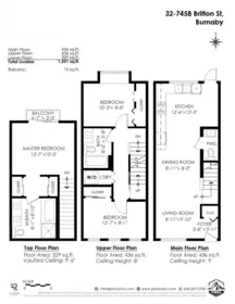 Outdoor Patio Photo of 32 7458 Britton Street, Burnaby, BC