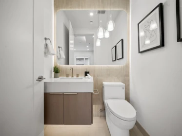 Powder Room Photo of 2868 Semlin Drive, Vancouver, BC
