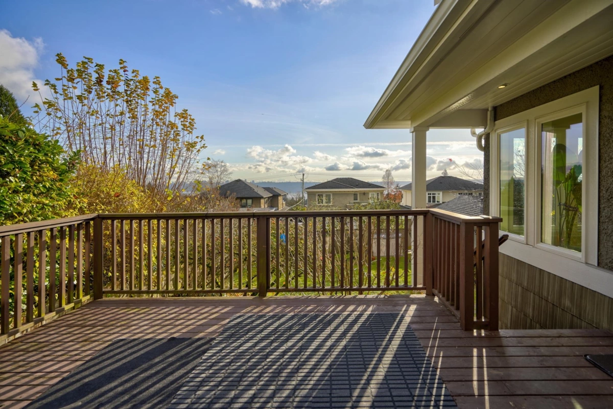 Aerial View of 1460 Nelson Avenue, West Vancouver, BC