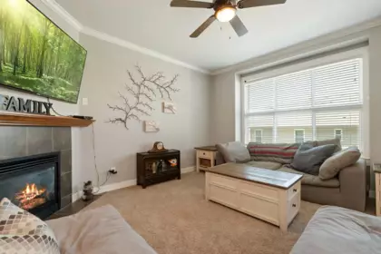 Basement Recreation Room Photo of 27 46791 Hudson Road, Chilliwack, BC