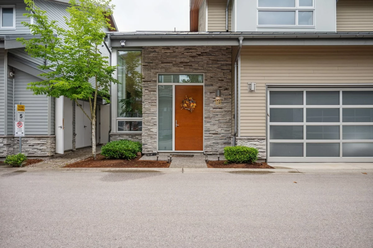 Exterior Rear Photo of 18 9055 Dayton Avenue, Richmond, BC