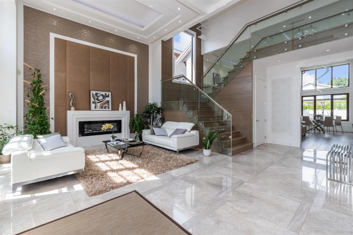 Living Room Photo of 6251 Woodwards Road, Richmond, BC