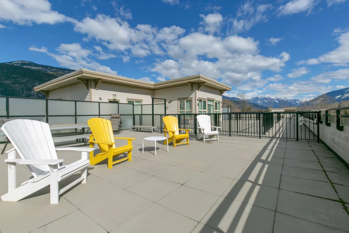 Exterior Rear Photo of 209 7445 Frontier Street, Pemberton, BC