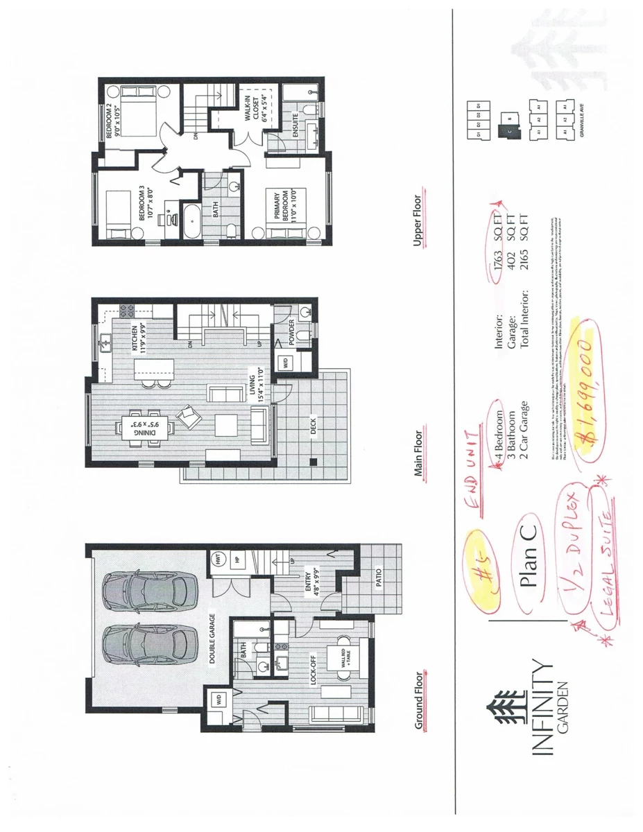 Dining Area Photo of 5 9511 Granville Avenue, Richmond, BC