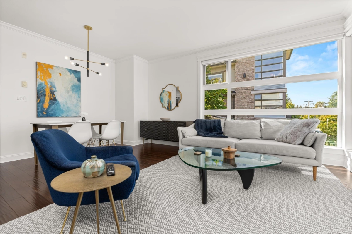 Living Room Photo of 302 15336 17a Avenue, Surrey, BC