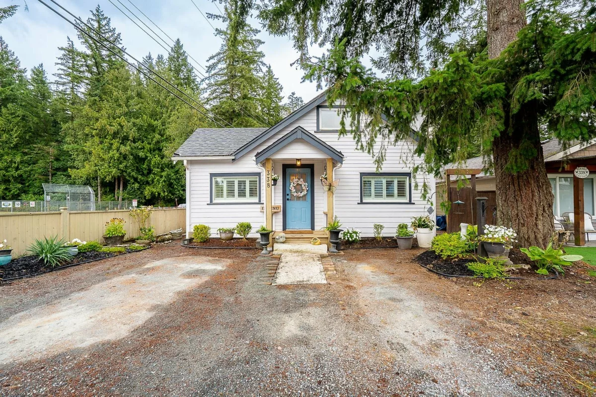 Exterior Rear Photo of 338 Balsam Street, Cultus Lake, BC