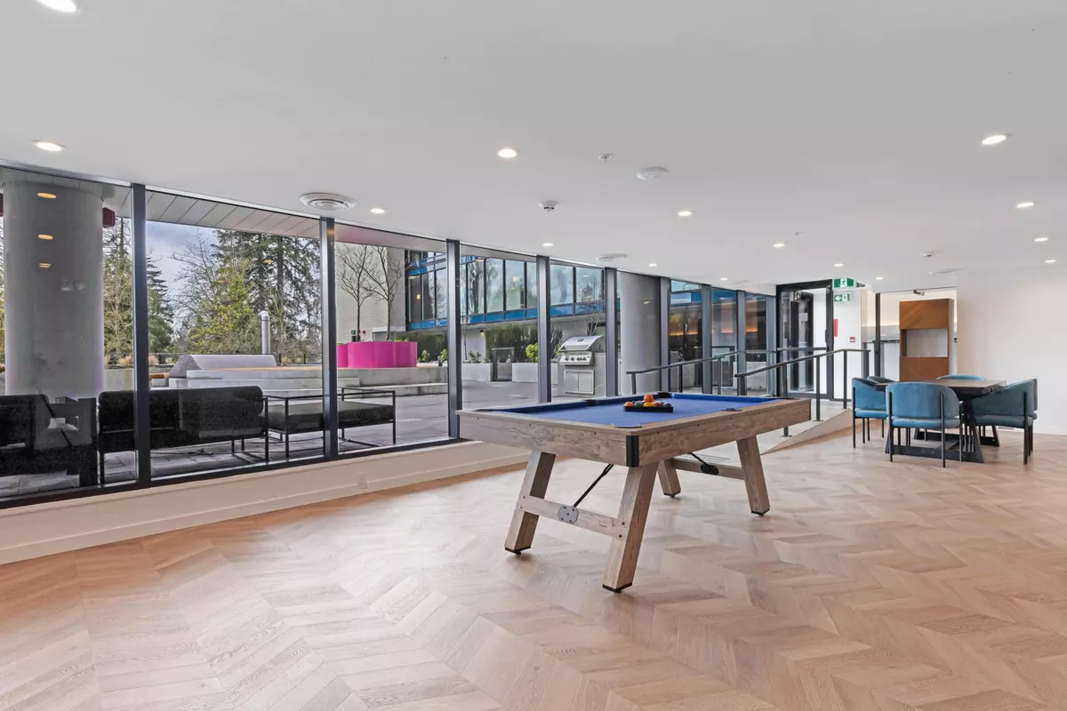 Basement Recreation Room Photo of 104 10333 133 Street, Surrey, BC