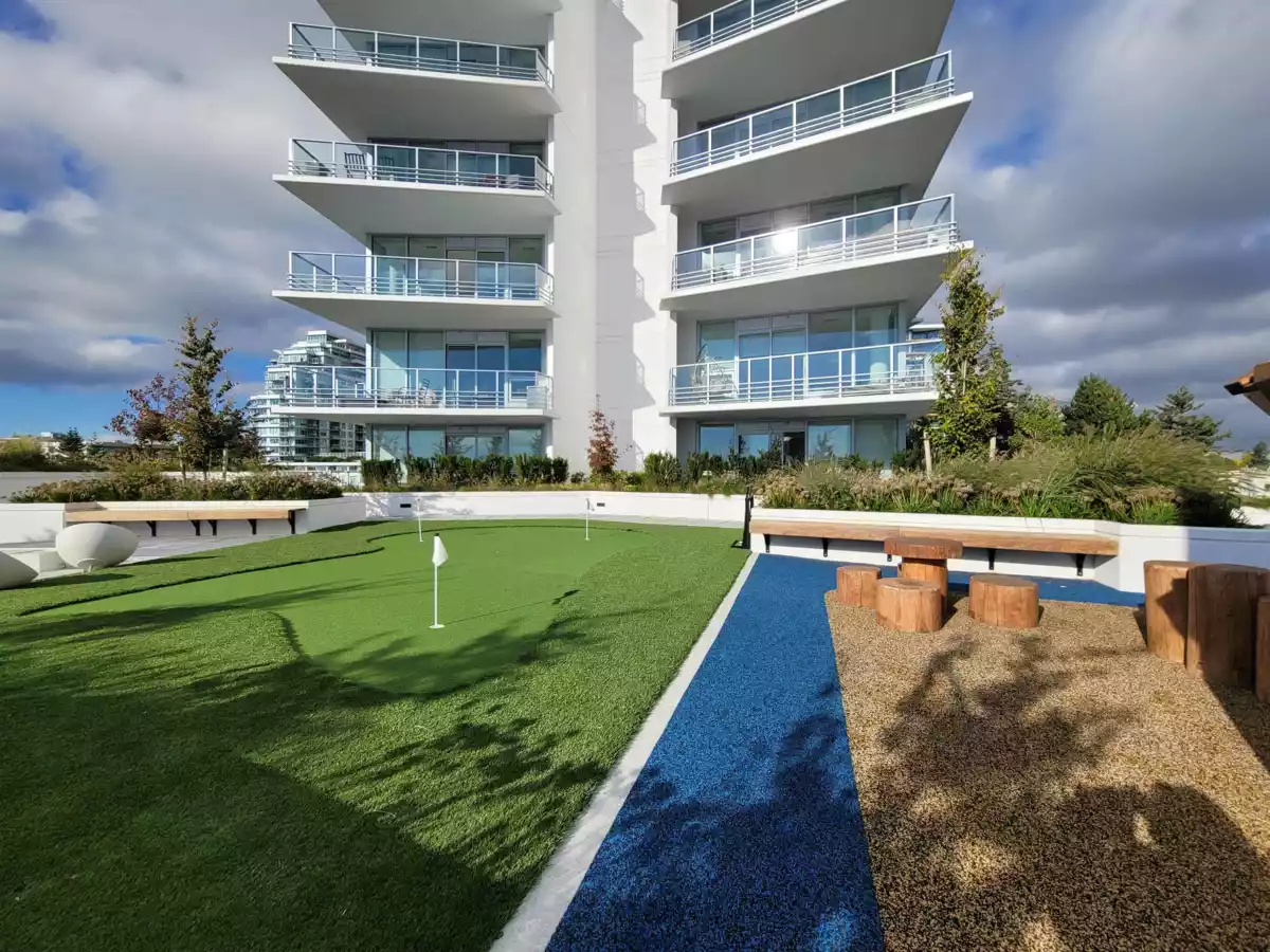 Garage Interior Photo of 705 1342 Johnston Road, White Rock, BC