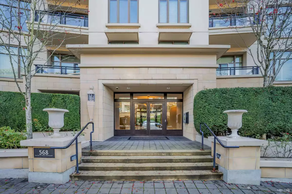 Exterior Front Photo of 303 568 Waters Edge Crescent, West Vancouver, BC