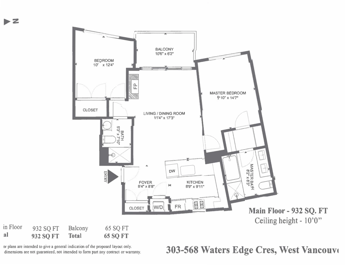 Loft / Bonus Room Photo of 303 568 Waters Edge Crescent, West Vancouver, BC