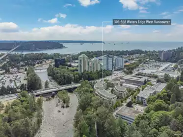 303 568 Waters Edge Crescent, West Vancouver, BC, West Vancouver — Apartment/Condo for sale