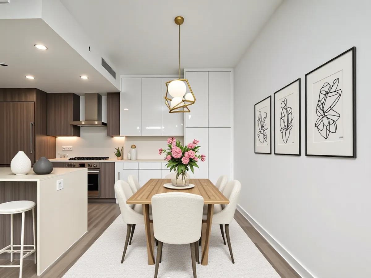 Dining Area Photo of 301 2351 Beta Avenue, Burnaby, BC