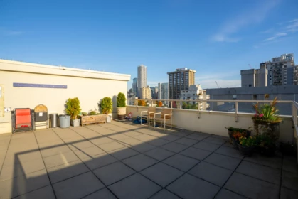 Outdoor Patio Photo of 901 1250 Burnaby Street, Vancouver, BC