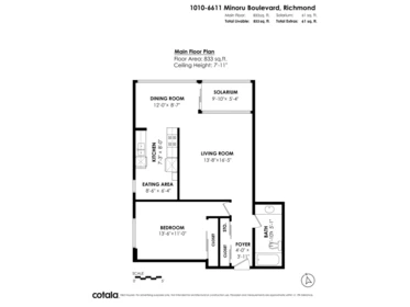 1010 6611 Minoru Boulevard, Richmond, BC, Richmond — Apartment/Condo for sale