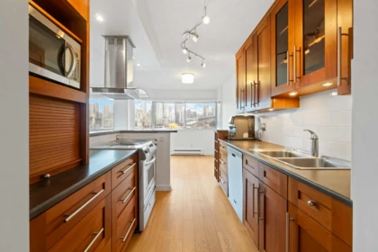 Breakfast Nook Photo of 406 1510 W 1st Avenue, Vancouver, BC