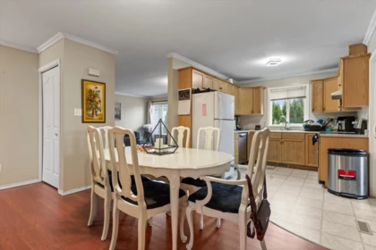 Dining Area Photo of B 9570 Hazel Street, Chilliwack, BC