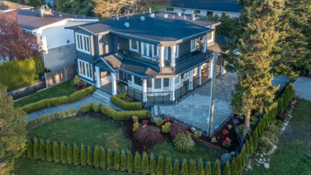 Aerial View of 14213 Malabar Avenue, Surrey, BC