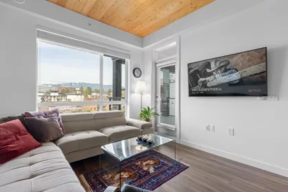 Kitchen Island Photo of 611 108 E 8th Street, North Vancouver, BC