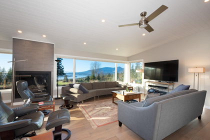 Kitchen Island Photo of 465 Sunset Road, Bowen Island, BC