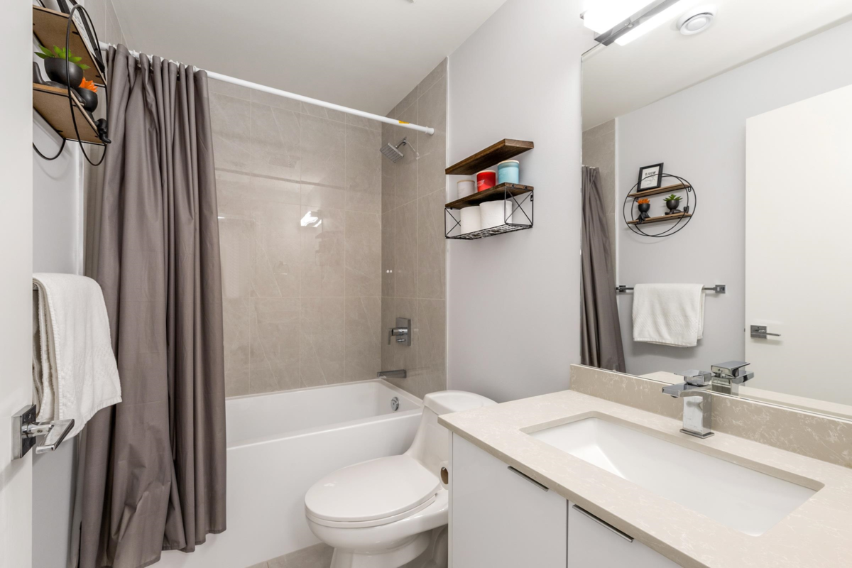 Powder Room Photo of 406 11913 Burnett Street, Maple Ridge, BC