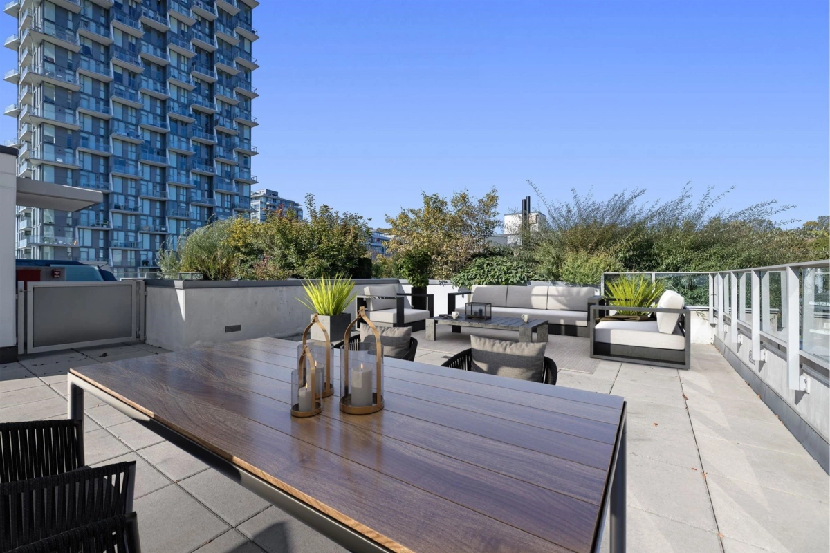 Aerial View of PH655 8575 Rivergrass Drive, Vancouver, BC