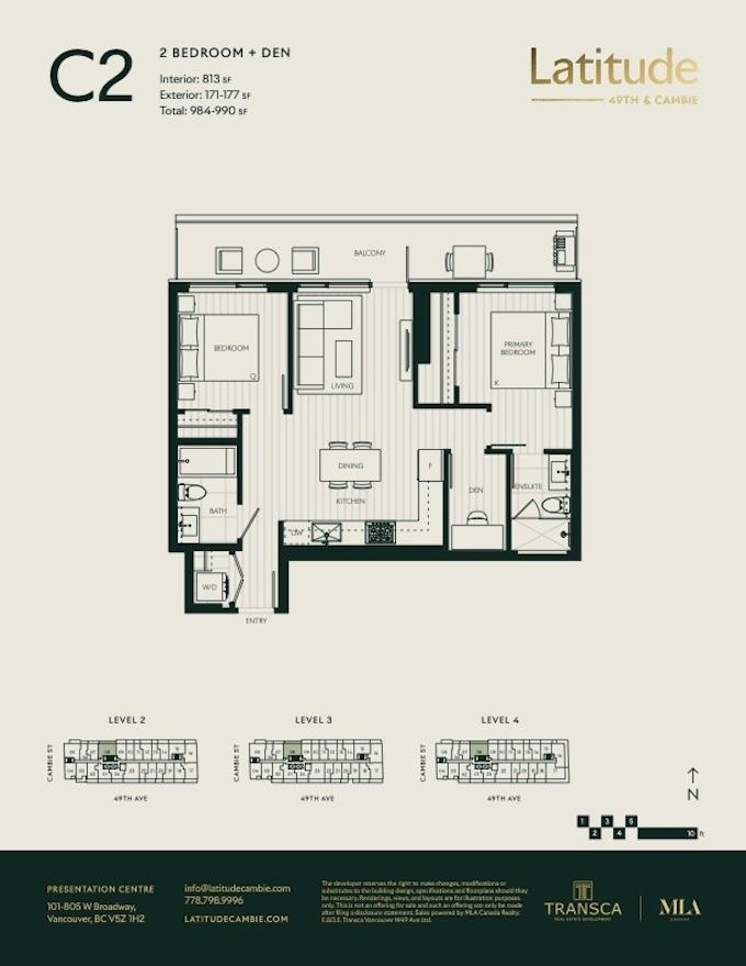Dining Area Photo of 208 481 W 49th Avenue, Vancouver, BC