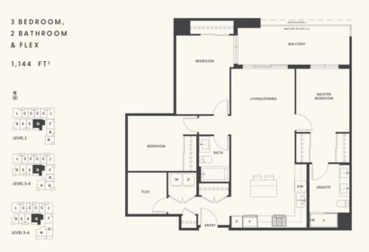 414 111 Buller Street, Port Moody, BC