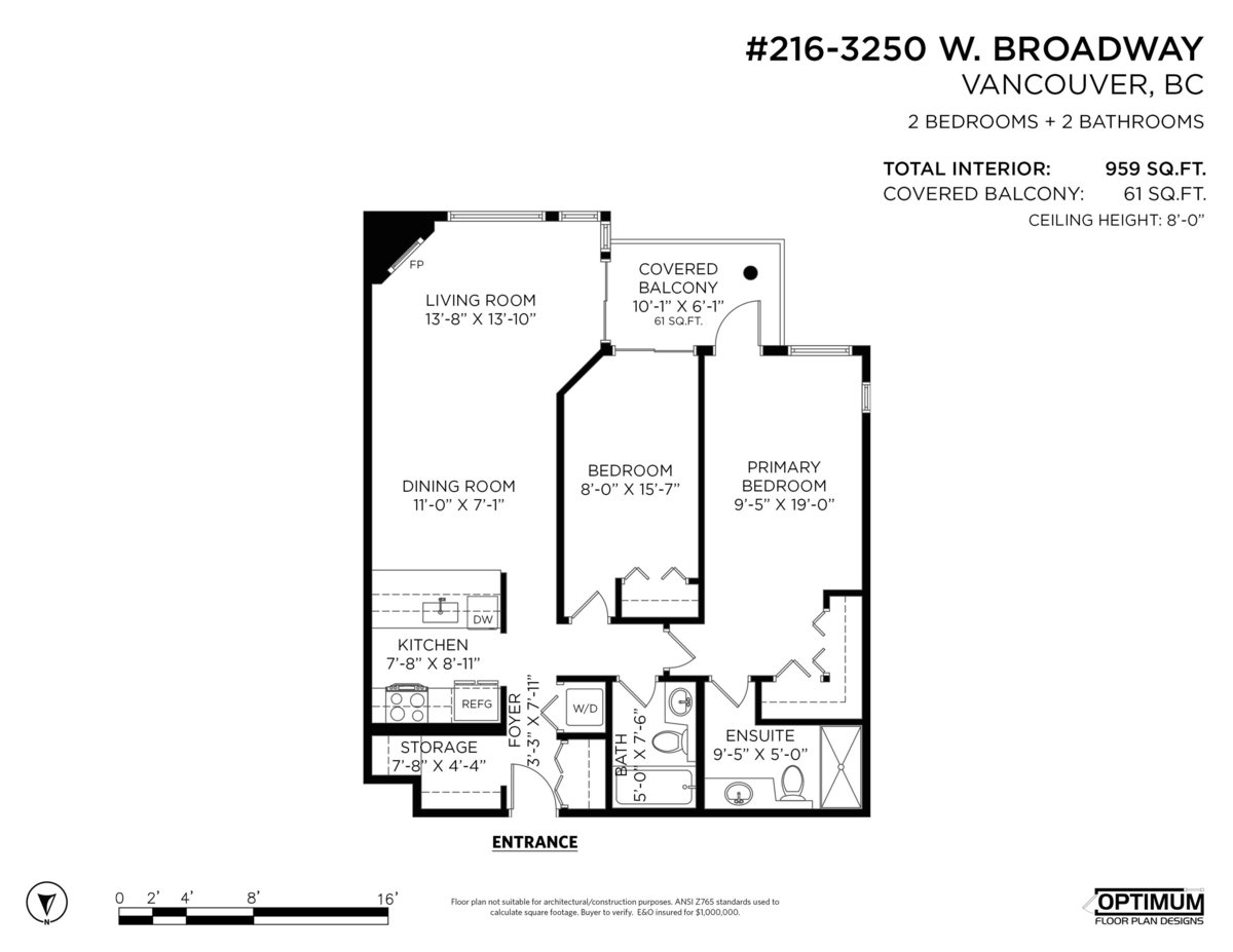 Outdoor Patio Photo of 216 3250 W Broadway, Vancouver, BC