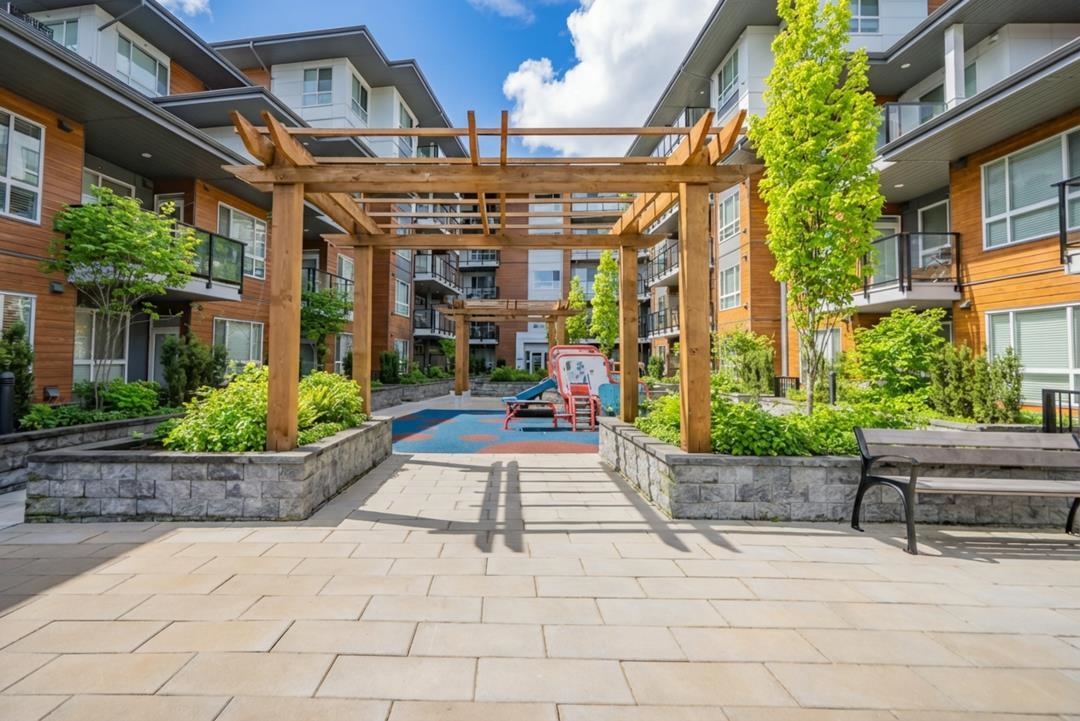 Aerial View of 413 11655 Fraser Street, Maple Ridge, BC