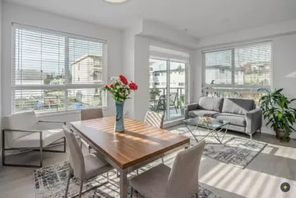 Outdoor Deck Photo of 413 11655 Fraser Street, Maple Ridge, BC
