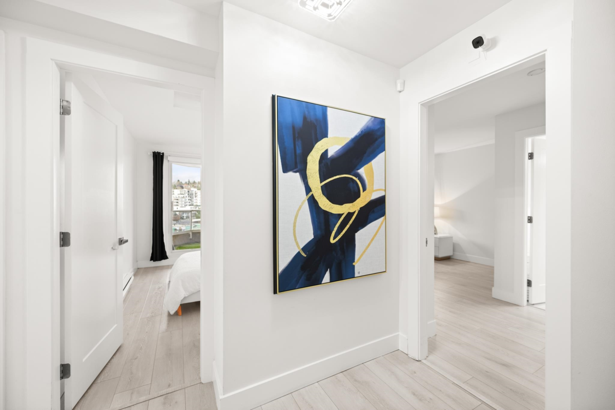 Exterior Rear Photo of 905 1185 Quayside Drive, New Westminster, BC