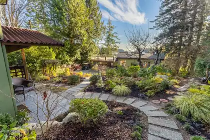 Aerial View of 4732 Webb Road, Madeira Park, BC